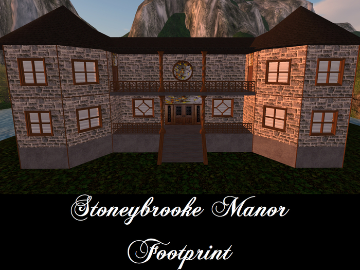 Stoneybrooke Manor foot prints (Boxed)