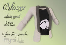 Blazer withe sand Tera Panda Black