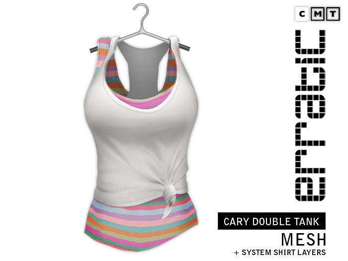 erratic / cary - double tank / white-multi