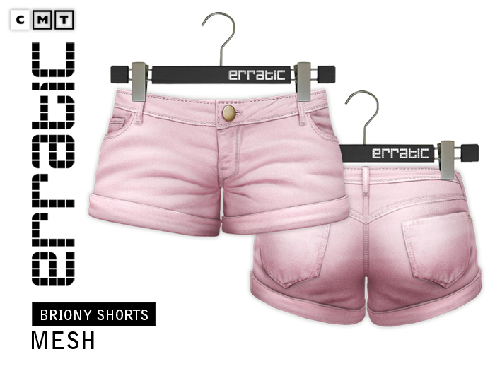 erratic / briony - shorts / pink