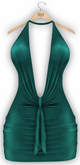 !Rebel Hope - Traci Mesh Mini Dress Aqua