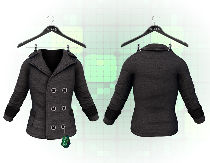 :{F.A.D.}: Sandro Buttoned Coat Grey