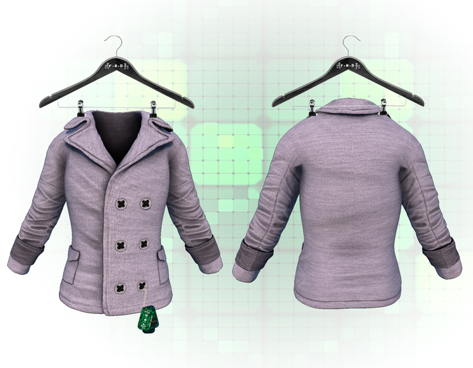 :{F.A.D.}: Frayed Shorts PURPLE