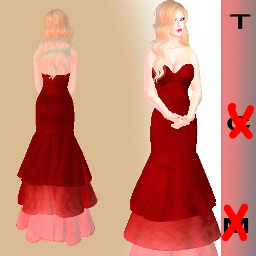 pro dress red