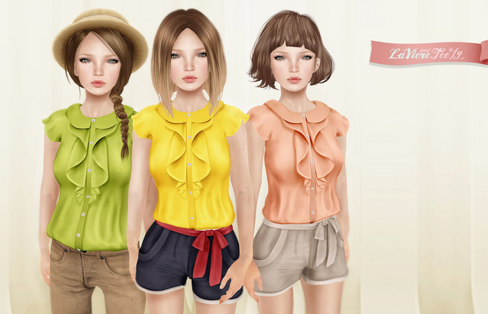 Tee*fy Milena Ruffle Blouse DEMO