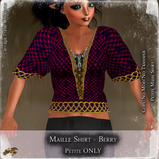 @CT@ Maile Shirt (Petite) BOXED Berry