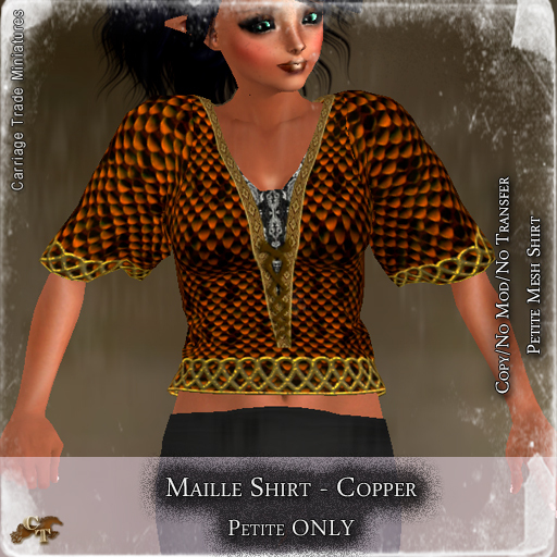 @CT@ Maile Shirt (Petite) BOXED Copper