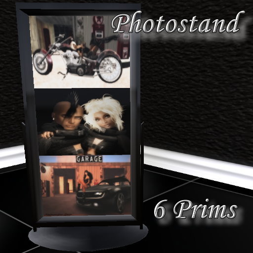 Photo Stand 3 black