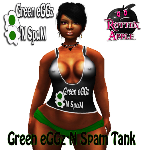 ..::Rotten Apple::.. Green eGGz N SpaM Tank