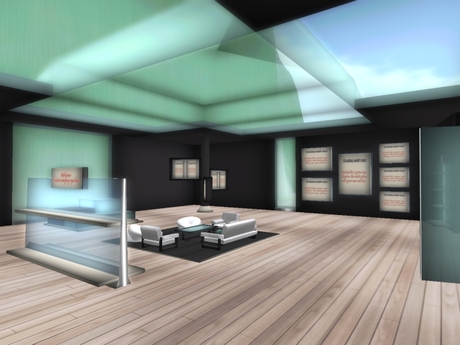 Second Life Marketplace - Silver 'n Blue Commercial prefab Shop incl ...