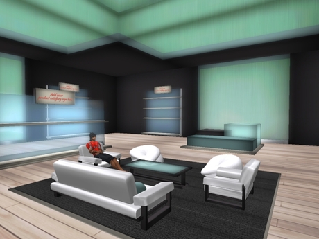 Second Life Marketplace - Silver 'n Blue Commercial prefab Shop incl ...