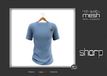 sharp by [ZD] - MESH - Vintage Tee