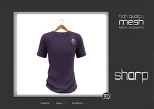 sharp by [ZD] - MESH - Vintage Tee