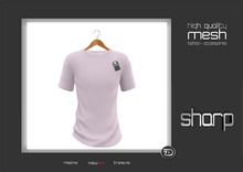 sharp by [ZD] - MESH - Vintage Tee