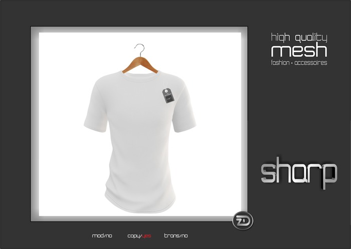 sharp by [ZD] - MESH - Vintage Tee