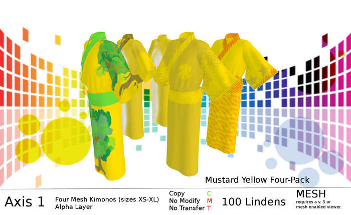 mustard four pack
