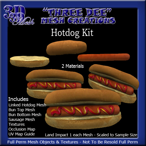 TD Hotdog Mesh Kit