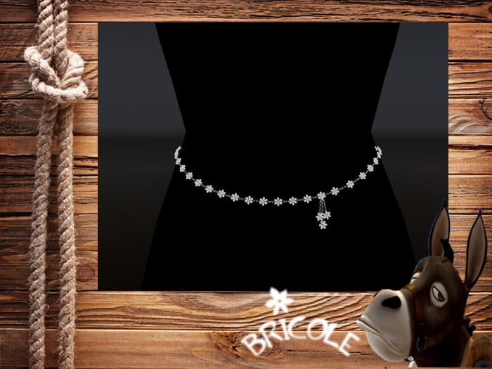 " Marguerites " Belly Chain