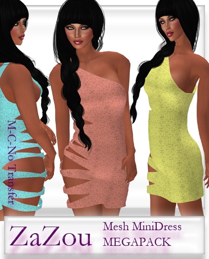 ZaZou Mesh SunnyMini Megapack Demo