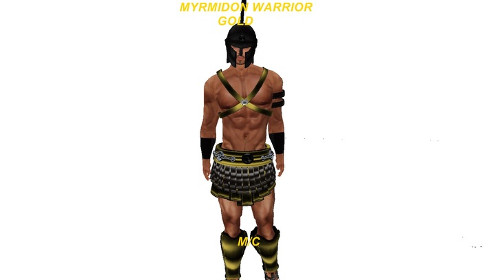 Myrmidon Warrior Gold