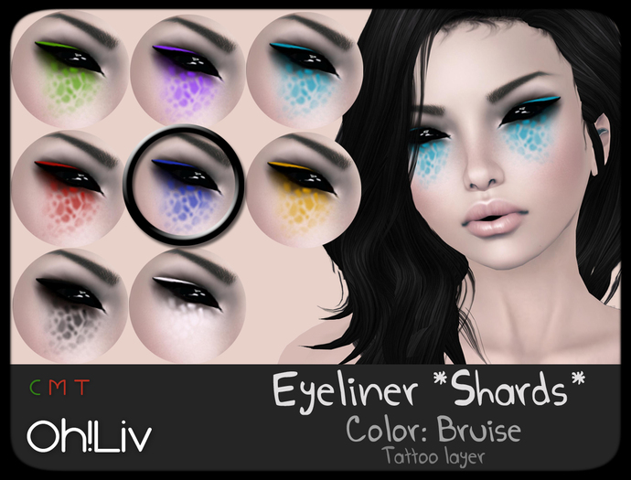 .Oh!Liv. Eyeliner *Shards* Bruise