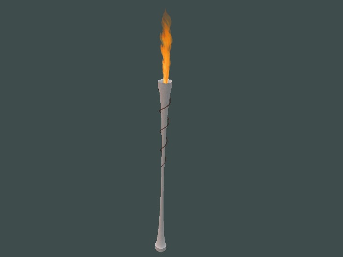 Standleuchte Feuer an/aus