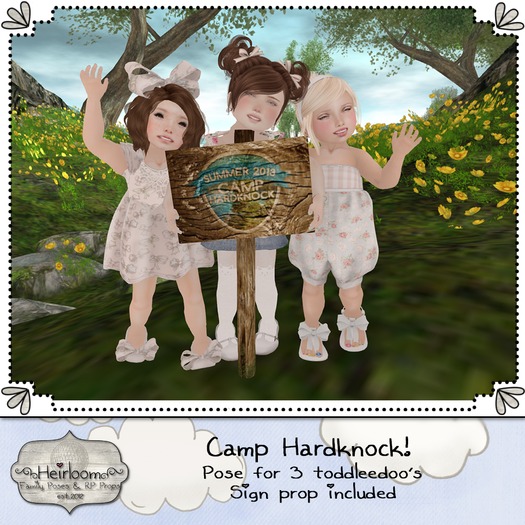 Heirloom. Camp Hardknock!-boxed