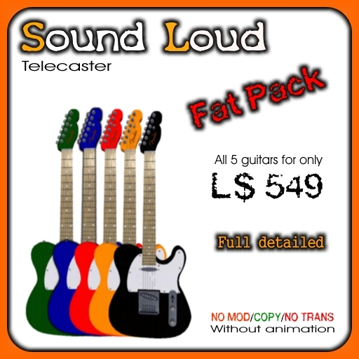 Sound Loud - TELECASTER - FAT PACK