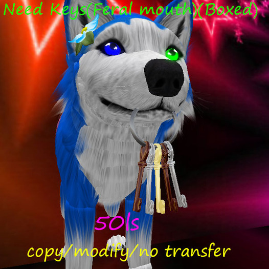 Need Keys(Feral mouth)(Boxed)