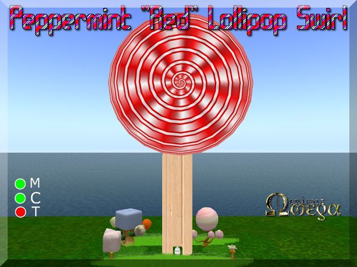 Peppermint 'Red' Lollipop House 