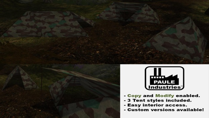 Zeltbahn Tent Set