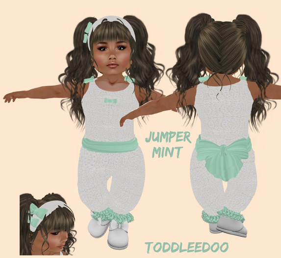 Toddleedoo Mint Jumper