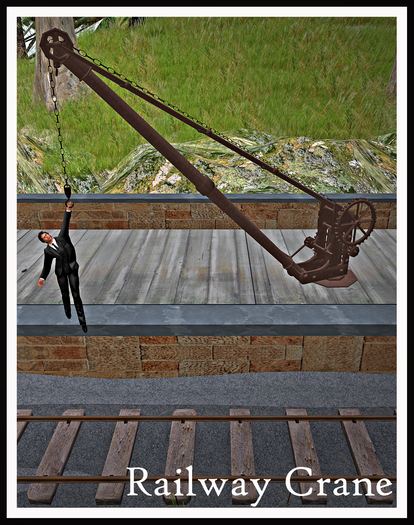 Railway or Dock Crane