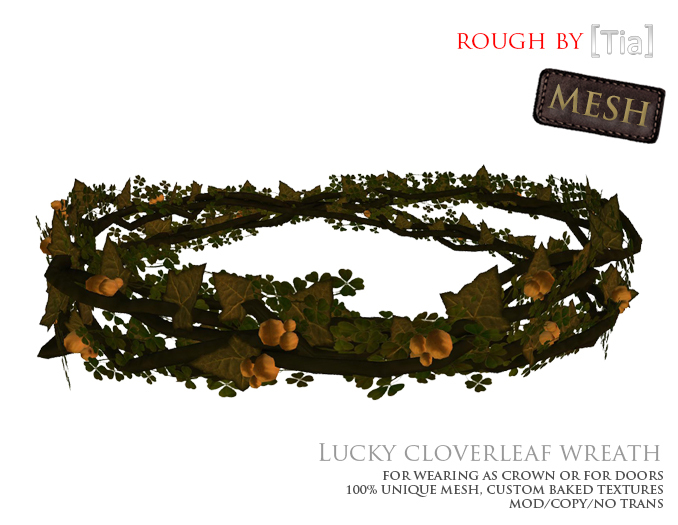 [Tia] Lucky Cloverleaf Wreath (Boxed)