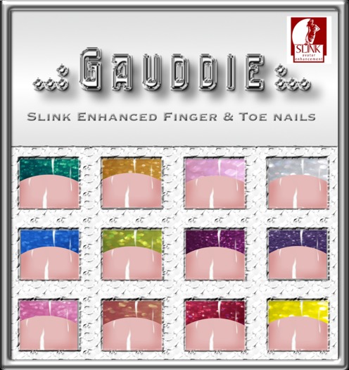..:GAUDDIE:.. {F/T Huds}Glitter Tips