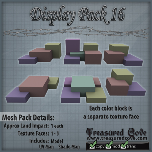 -TC- Display Pack 16 Mesh 50% Discount!!