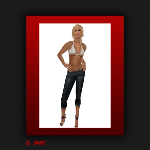 e.one Denim Capri Dark