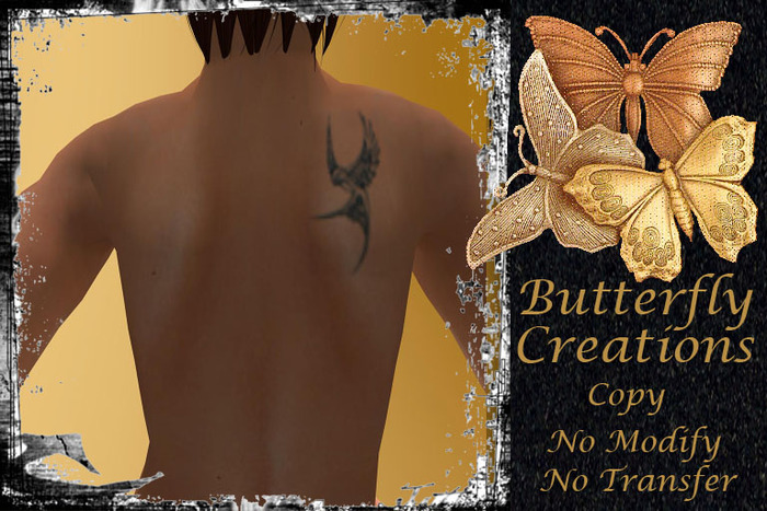 Butterfly Creations-Bird shoulder tat2