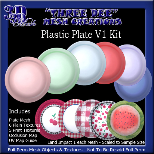 TD Mesh Plastic Plate Kit