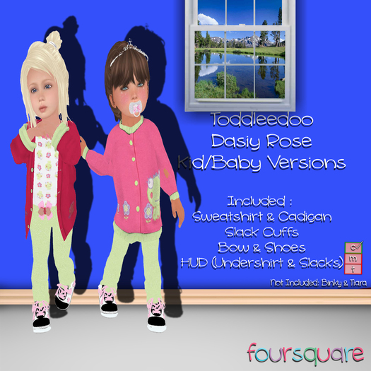 :.:FourSquare:.: Daisy Rose Toddleedoo