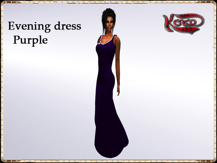 K13 Mesh Dress  Purple