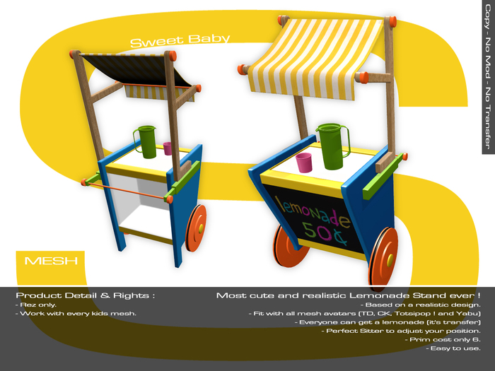 Sweet Baby - Lemonade Stand RP