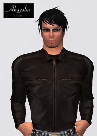 Akaesha's Leather Jacket - Dark Brown M