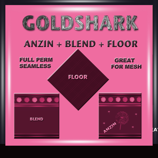 full perm seamless texture ANZIN ROSE + BLEND + FLOOR