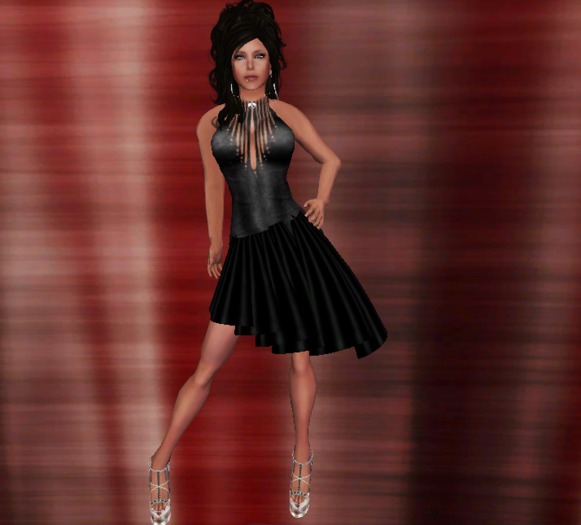 Sexy Black Formal Dress