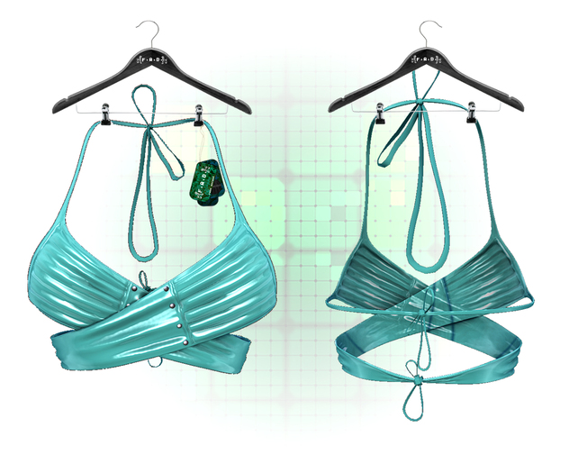 :{F.A.D.}: Libi Gothic Latex Top Blue