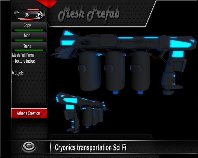 Cryonics transportation Sci Fi