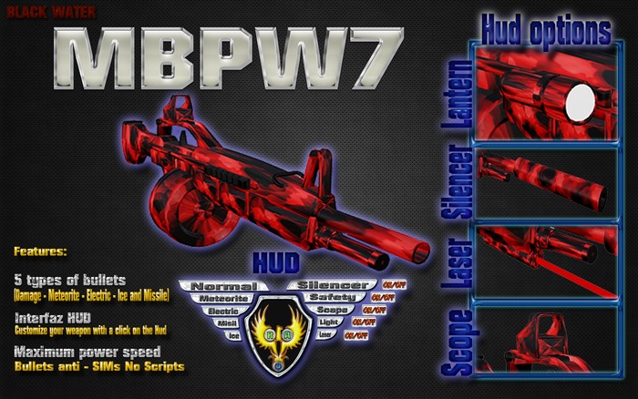MBPW7 V2 (Red Camouflage)