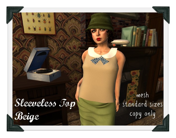 ms sleeveless in gray