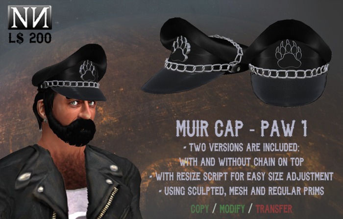 Norbo's Muir Cap: Paw 1